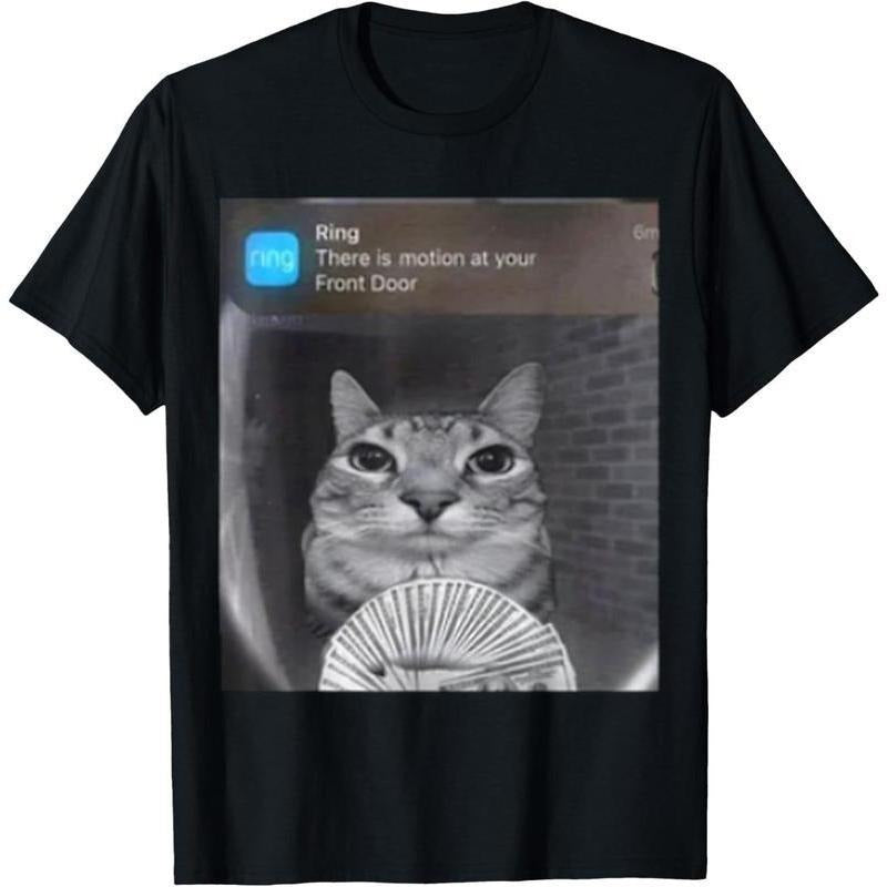 100% Cotton Ring Cat with Motion Meme T-Shirt style 02 Hoodie, Sweatshirt | UrbanDripWear.com