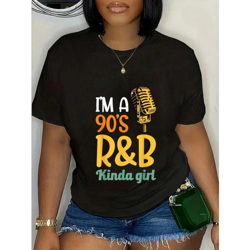 100% Cotton Rnb Hip Hop Soul Music Clothing I'm A 90's R&B Kinda Girl T-Shirt style 02 Hoodie, Sweatshirt | UrbanDripWear.com