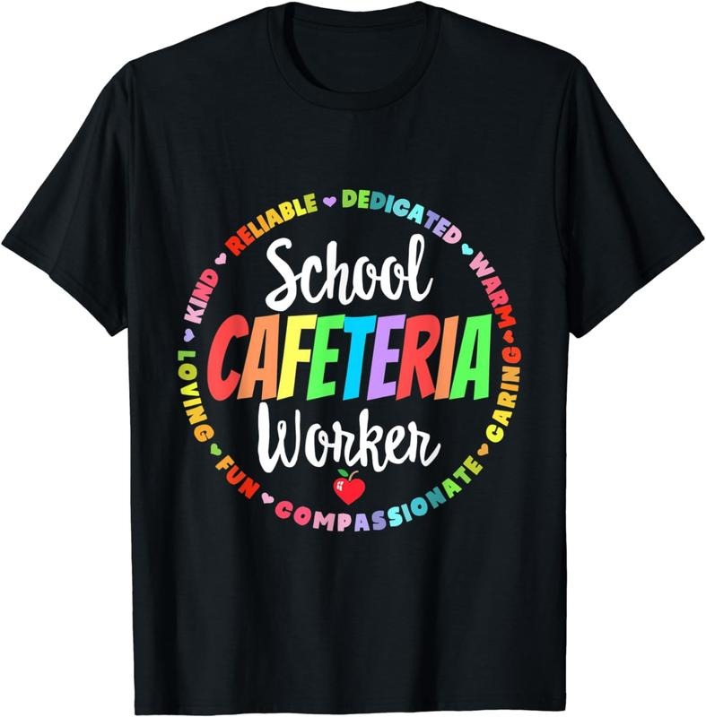 [100% Cotton]School Lunch Lady Squad Funny School Cafeteria Worker Team T-Shirt Hoodie, Sweatshirt | UrbanDripWear.com