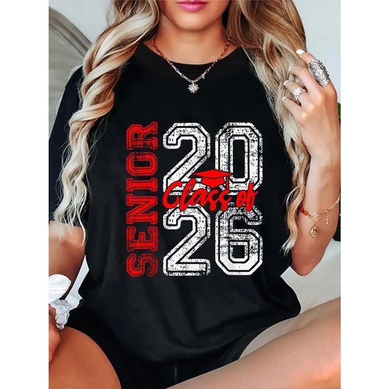 100% Cotton Senior  Graduate Class of Graduation Men Women T-Shirt Hoodie, Sweatshirt | UrbanDripWear.com