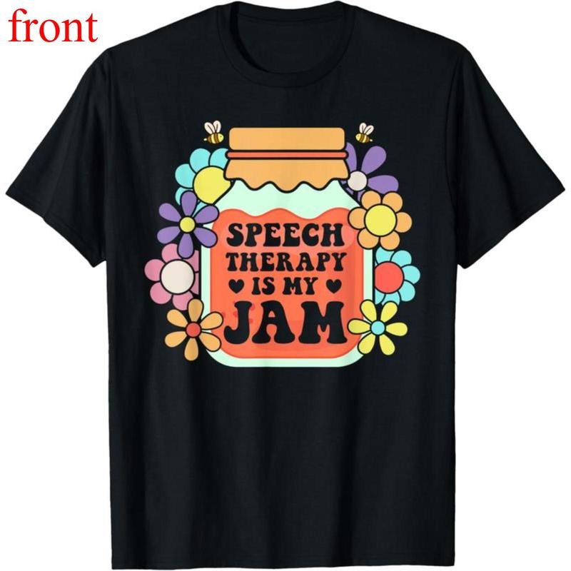 100% Cotton Speech Therapy Pathology Is My Jam Language Therapist SLP T-Shirt Hoodie, Sweatshirt | UrbanDripWear.com
