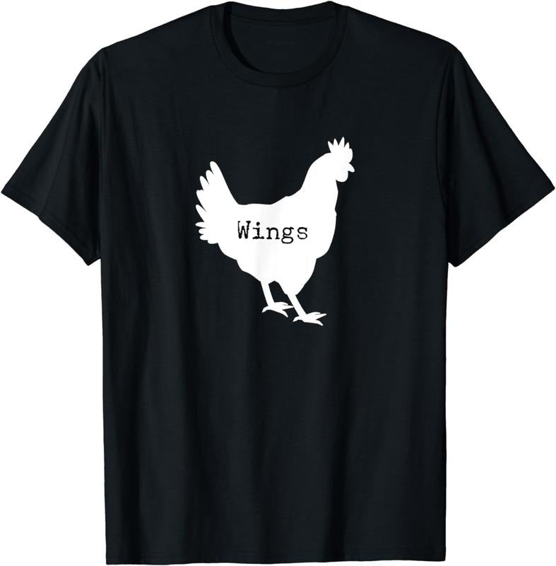 [100% Cotton]Wingin' It: Cluckin' Funny Chicken Wing Lover Graphic T-Shirt Hoodie, Sweatshirt | UrbanDripWear.com