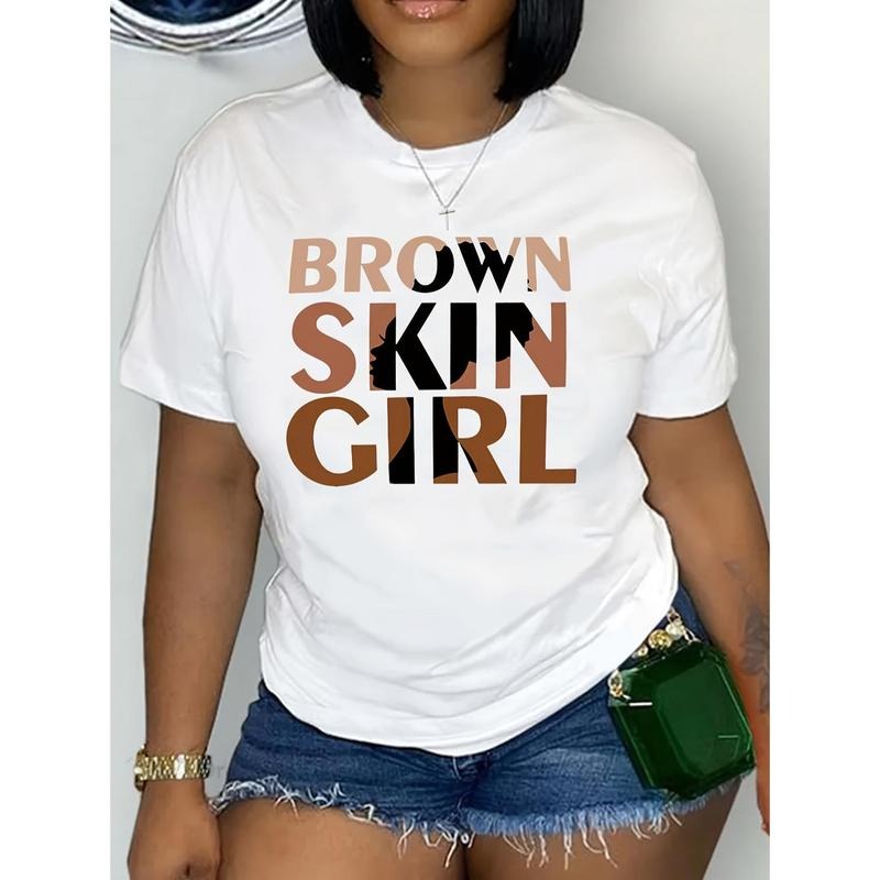 100% Pure Cotton Women's Printed T-shirt