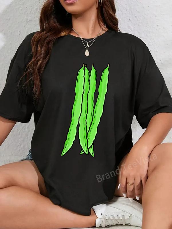 100% cotton Beans Green Vegetables Garden Gardener Chef Cooking Bean Farmers T-Shirt women graphic shirts Hoodie, Sweatshirt