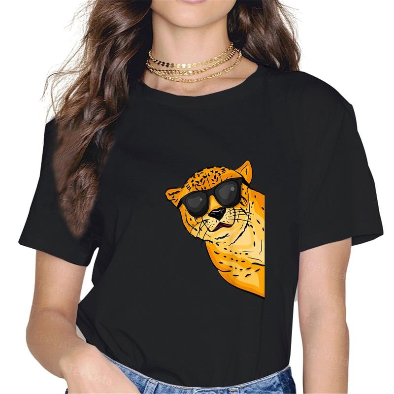 100% cotton Cool Cheetah Lover Sunglases Cheetah T-Shirt women graphic shirts Hoodie, Sweatshirt | UrbanDripWear.com