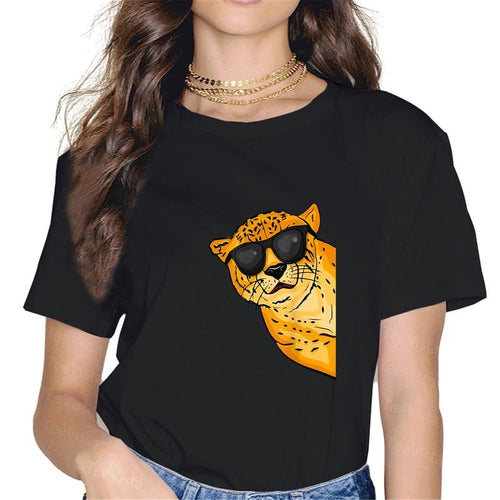 100% cotton Cool Cheetah Lover Sunglases Cheetah T-Shirt women graphic shirts Hoodie, Sweatshirt | UrbanDripWear.com