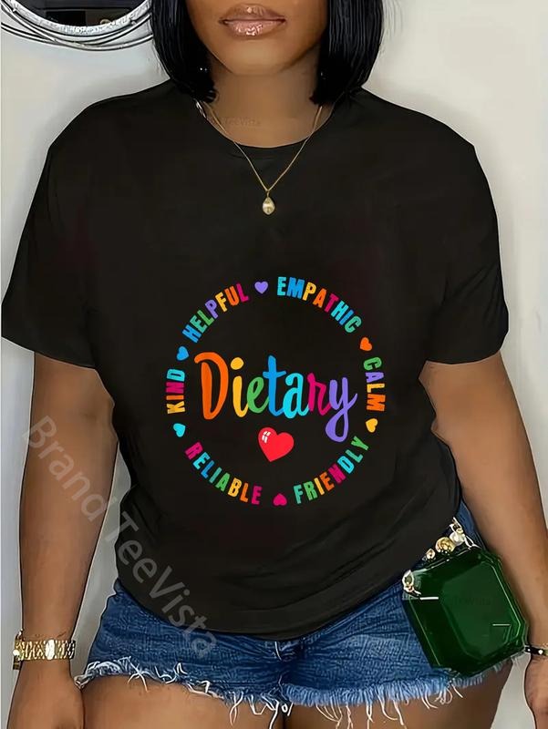 100% cotton Dietary Appreciation Week healthcare workers Women Dietitian T-Shirt women graphic shirts Hoodie, Sweatshirt