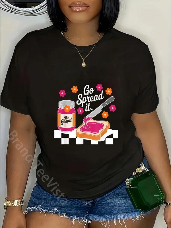100% cotton Floral Christian Funny Jar With The Gospel Go Spread It T-Shirt women graphic shirts Hoodie, Sweatshirt