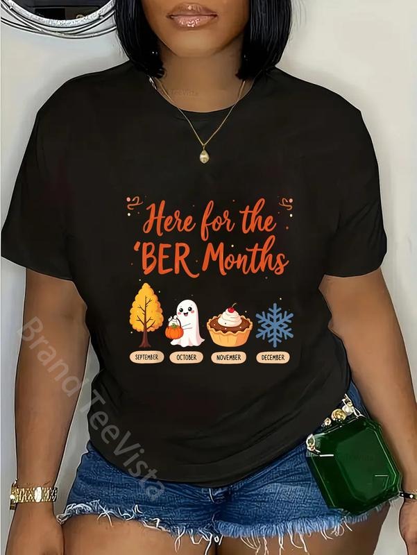 100% cotton Funny Here for The BER Months T-Shirt women graphic shirts Hoodie, Sweatshirt | UrbanDripWear.com
