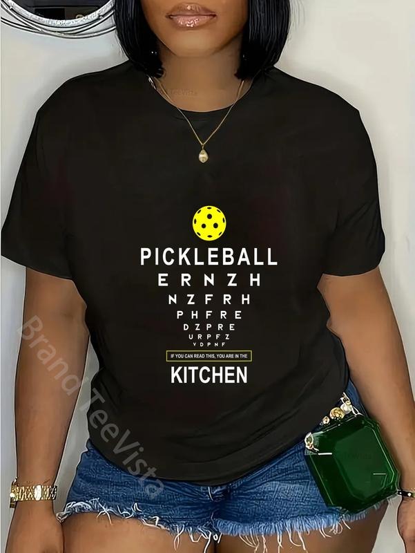 100% cotton Funny Pickleball Shirt If You Can Read This Kitchen Joke T-Shirt women graphic shirts Hoodie, Sweatshirt