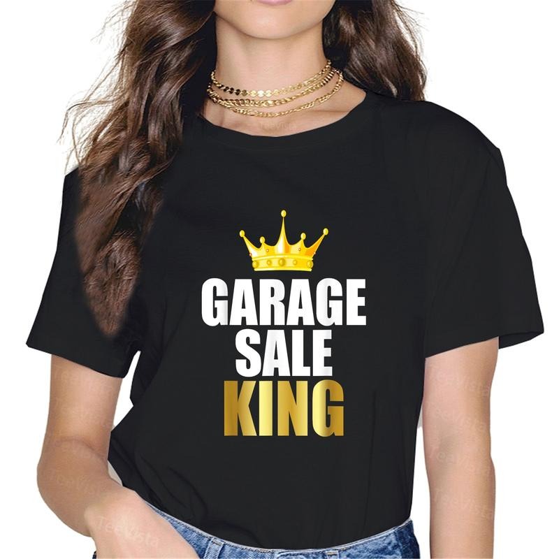 100% cotton Garage Sale Funny Garage Sale King Yard Sale T-Shirt women graphic shirts style 02 Hoodie, Sweatshirt