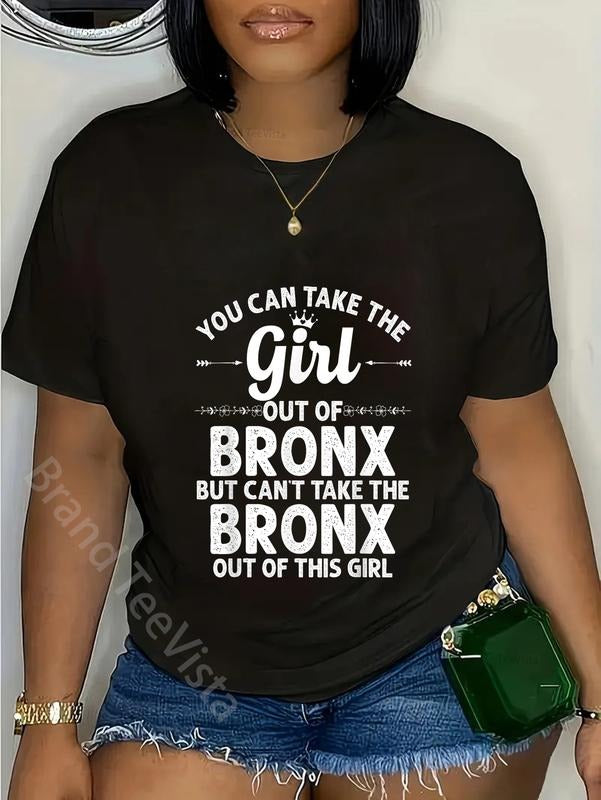 100% cotton Girl Out Of BRONX NY NEW YORK Gift Funny Home Roots USA T-Shirt women graphic shirts Hoodie, Sweatshirt