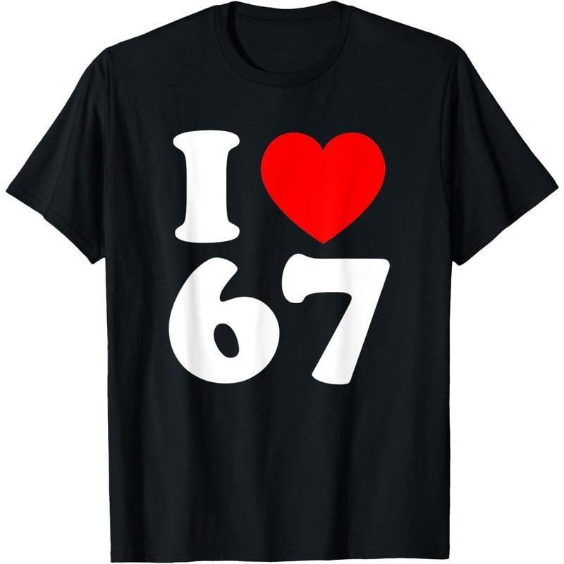100% cotton I Love 67 Year Old 67th Birthday Party Anniversary Retro 80s T-Shirt women graphic shirts Hoodie, Sweatshirt