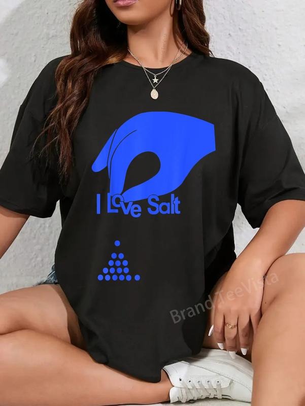 100% cotton I Love Salt For Man Woman T-Shirt women graphic shirts Hoodie, Sweatshirt | UrbanDripWear.com