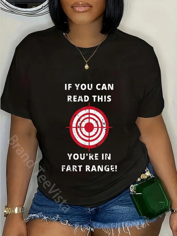 100% cotton If You Can Read This You're in Fart Range! - Funny Gift Idea T-Shirt women graphic shirts Hoodie, Sweatshirt