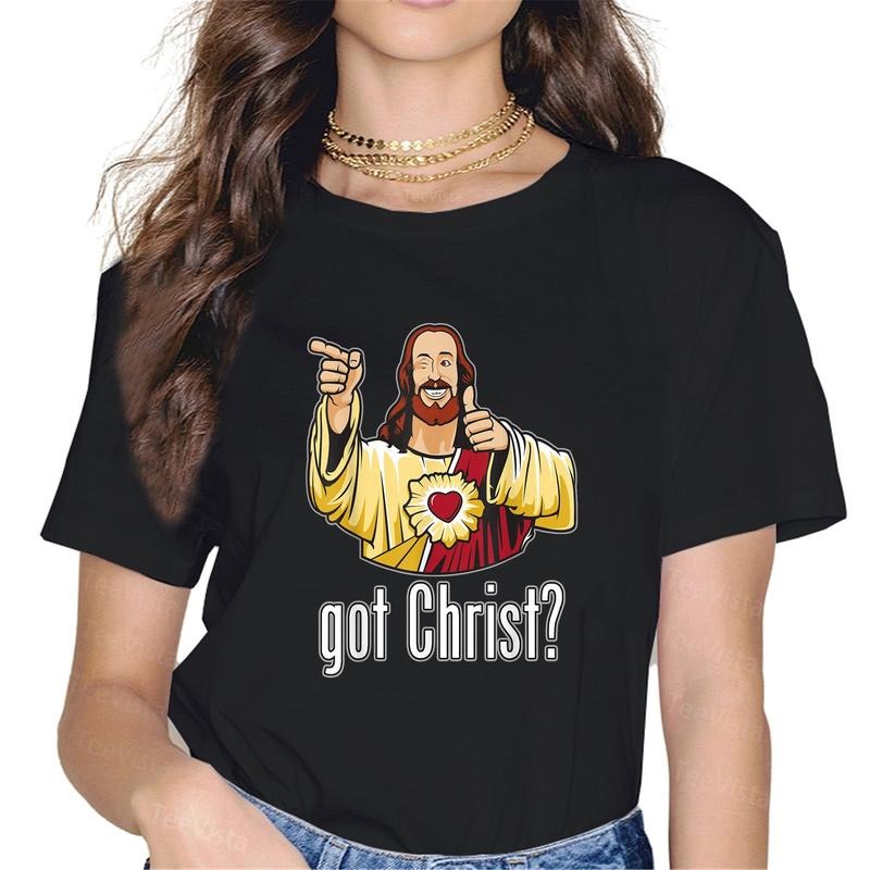 100% cotton Kevin Smith View Askewniverse Buddy Christ Got Finger Guns T-Shirt women graphic shirts Hoodie, Sweatshirt