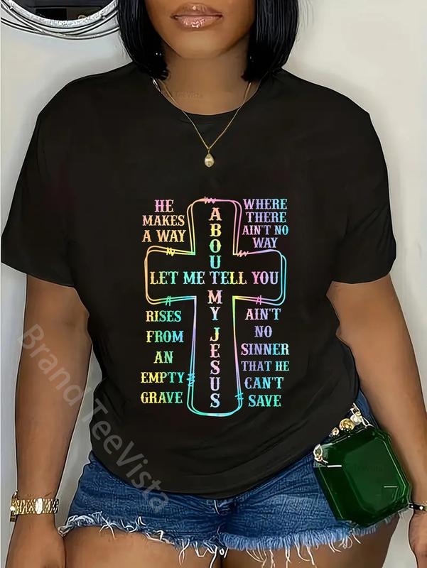 100% cotton Let Me Tell You About My Jesus God Christian Religious T-Shirt women graphic shirts Hoodie, Sweatshirt