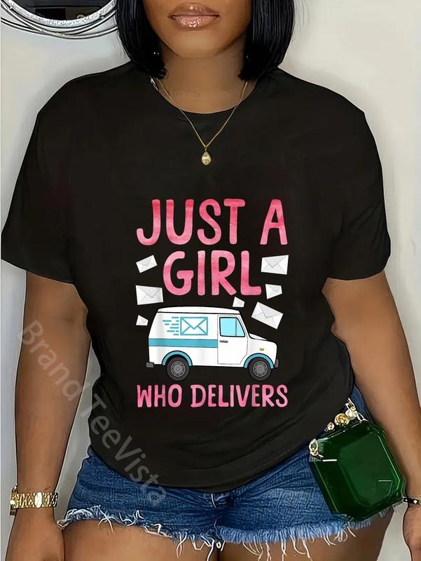 100% cotton Mail Lady Design for Women Girls Postal Worker Mail Carrier T-Shirt women graphic shirts Hoodie, Sweatshirt