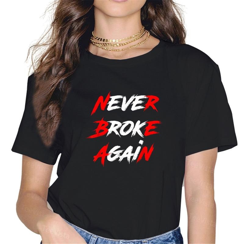 100% cotton Never Broke Again Hustle & Grind Motivational T-Shirt women graphic shirts Hoodie, Sweatshirt | UrbanDripWear.com