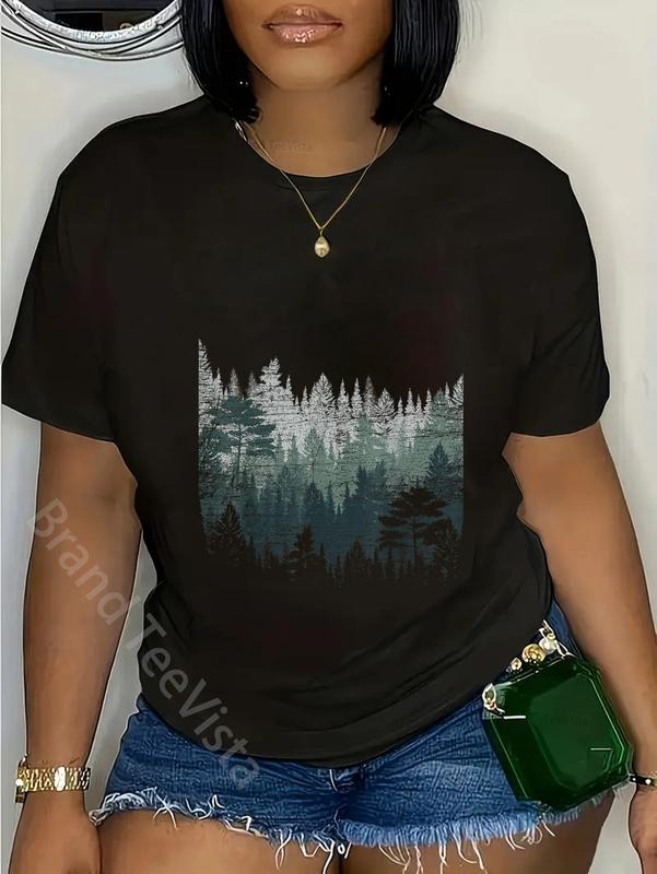 100% cotton Night Nature Wildlife Trees Outdoor Forest T-Shirt women graphic shirts Hoodie, Sweatshirt | UrbanDripWear.com