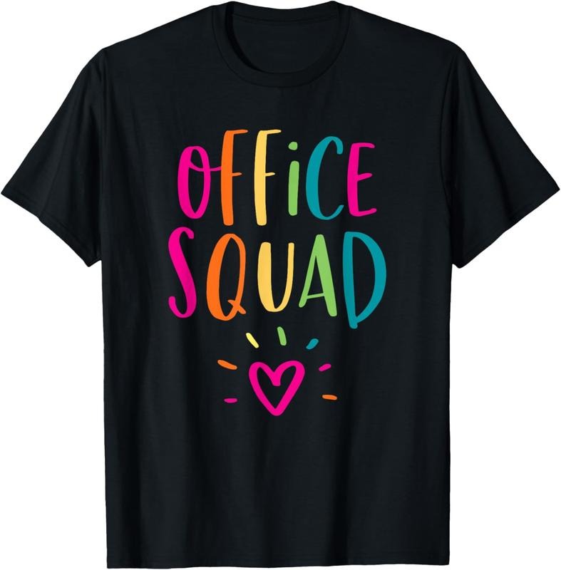 100% cotton Office Squad Administrative Assistant Gift School Secretary T-Shirt women graphic shirts Hoodie, Sweatshirt
