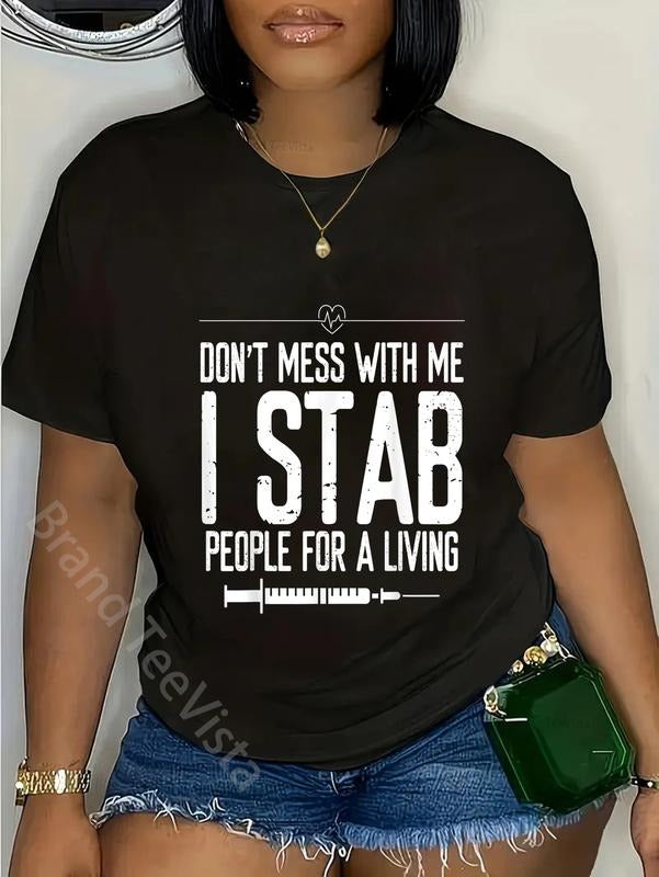 100% cotton Phlebotomy Syringe Stab people for a Living Phlebotomist T-Shirt women graphic shirts Hoodie, Sweatshirt
