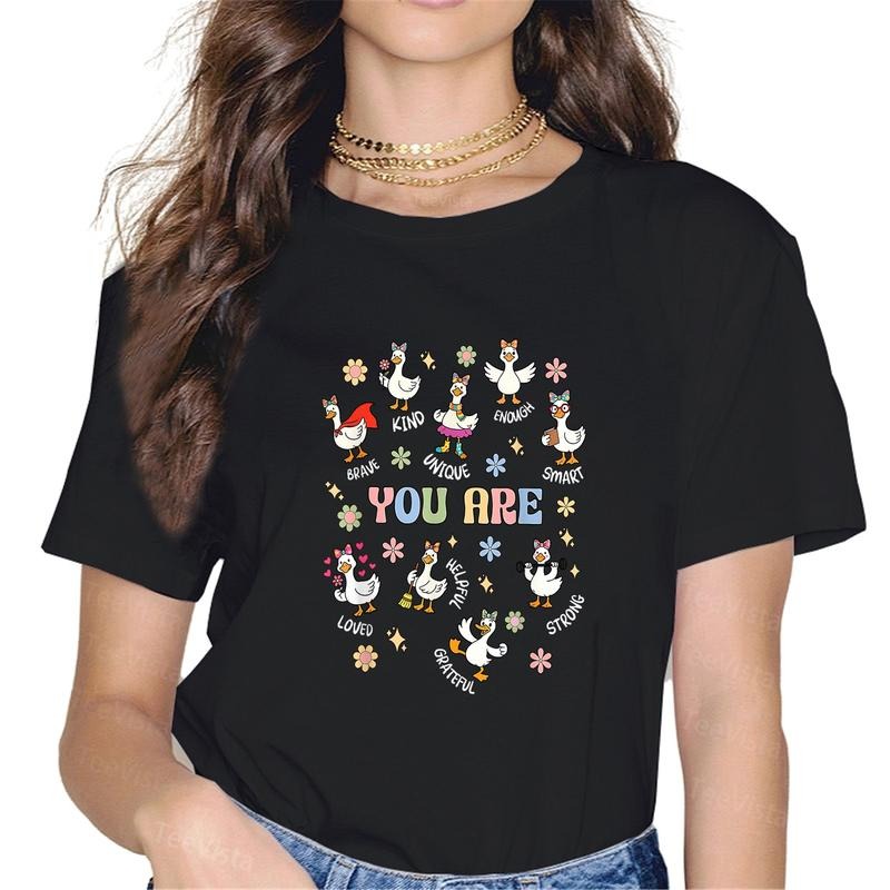 100% cotton Silly Goose You are Kind Back to School Goose for Teachers T-Shirt women graphic shirts Hoodie, Sweatshirt