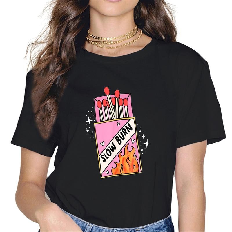 100% cotton Slow Burn Book Trope | Worth the Wait, Love Takes Time T-Shirt women graphic shirts Hoodie, Sweatshirt