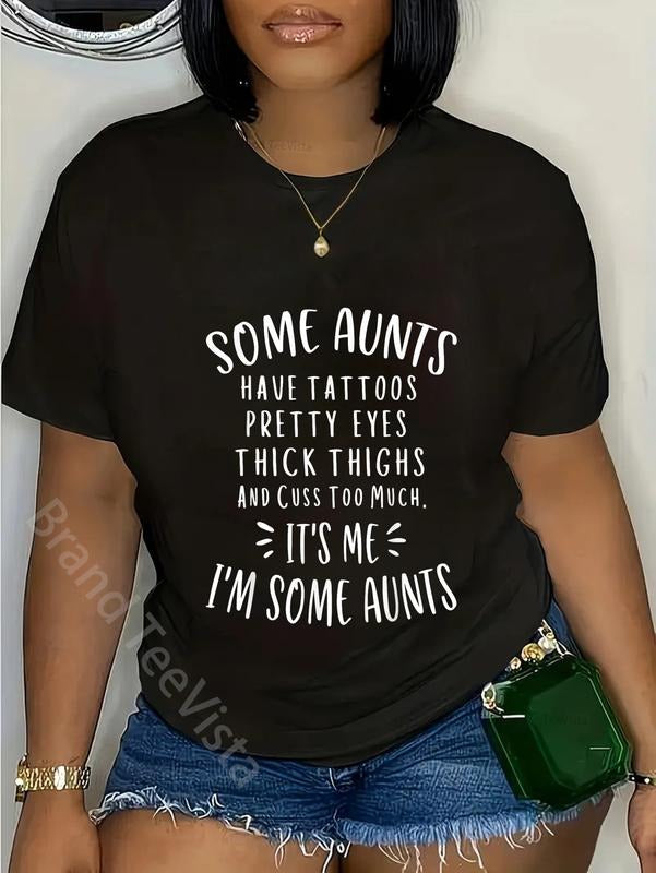 100% cotton Some Aunts Cuss Too Much Funny Auntie Gifts Aunt T-Shirt women graphic shirts Hoodie, Sweatshirt