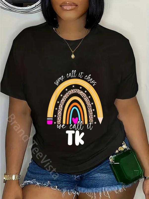100% cotton Some Call It Chaos We Call It TK Transitional Kindergaten T-Shirt women graphic shirts Hoodie, Sweatshirt