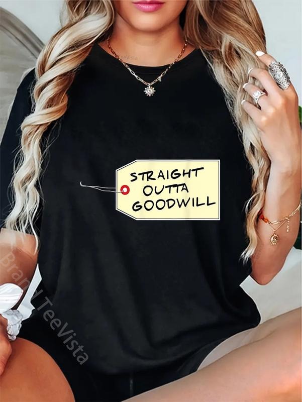 100% cotton Straight Outta Goodwill Antique Collector Yard Sale T-Shirt women graphic shirts Hoodie, Sweatshirt