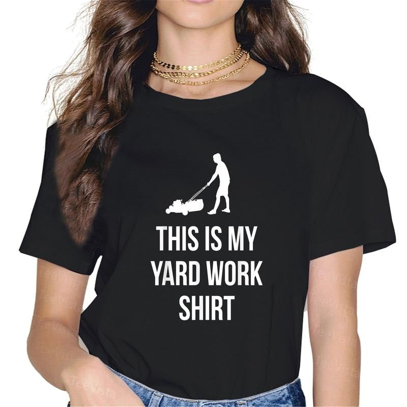 100% cotton This is My Yard Work Shirt T-Shirt women graphic shirts Hoodie, Sweatshirt | UrbanDripWear.com
