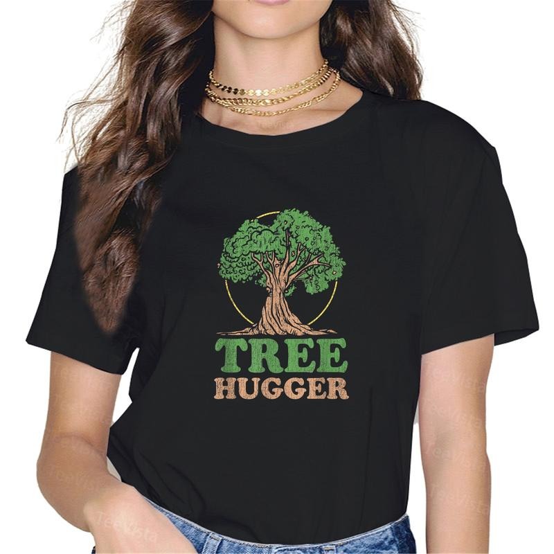 100% cotton Tree Hugger Retro Vintage Environmental Nature Lover T-Shirt women graphic shirts style 02 Hoodie, Sweatshirt
