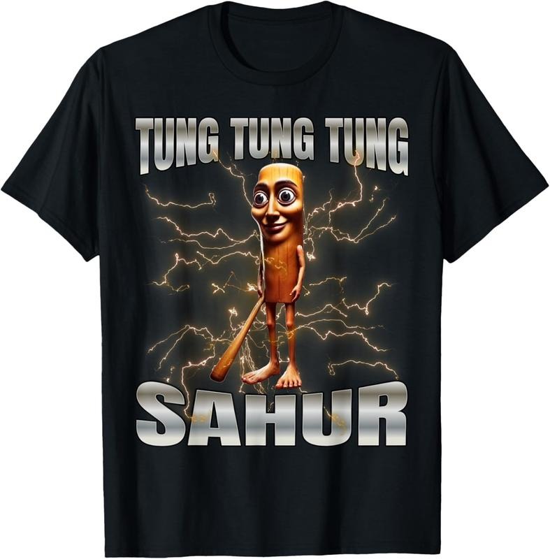 100% cotton Tung Tung Tung Sahur T-Shirt women graphic shirts Hoodie, Sweatshirt | UrbanDripWear.com