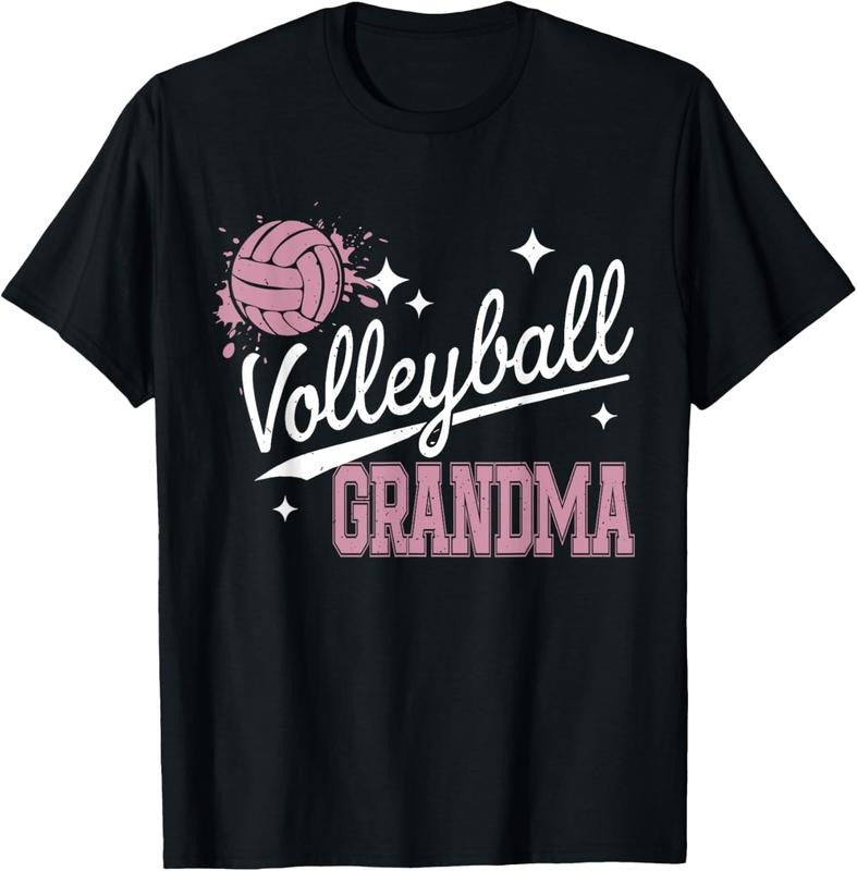 100% cotton Volleyball Grandma Sport Volleyball Player T-Shirt women graphic shirts Hoodie, Sweatshirt | UrbanDripWear.com