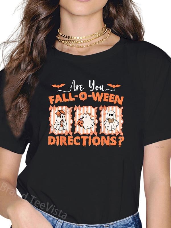 100% cotton are You Fall o ween Directions Funny Teacher Halloween T-Shirt women graphic shirts Hoodie, Sweatshirt