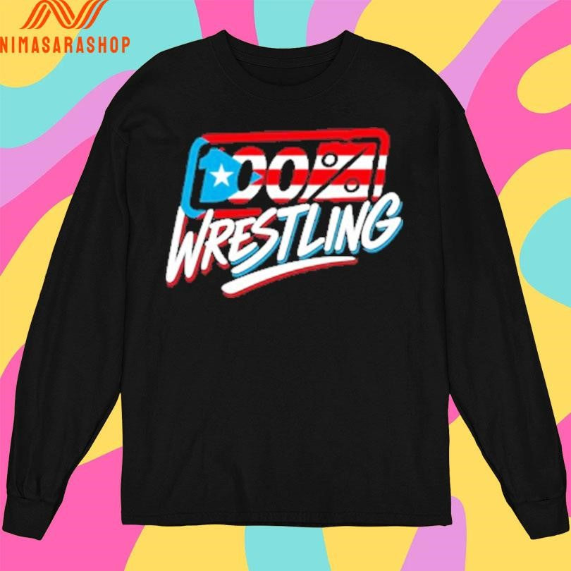 100% Wrestling Pr Edition Shirts