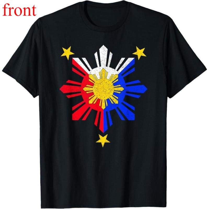 100%cotton Pinoy Filipino Philippine Flag Sun T-Shirt Graphic Hoodie, Sweatshirt | UrbanDripWear.com
