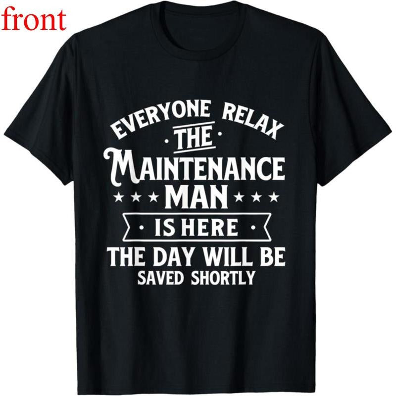 100%cotton The Maintenance Man Is Here - Repair Worker Skilled Worker T-Shirt Hoodie, Sweatshirt | UrbanDripWear.com