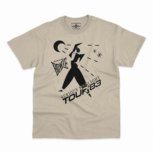 DAVID BOWIE Superb T-Shirt, SERIOUS MOONLIGHT Tour '83