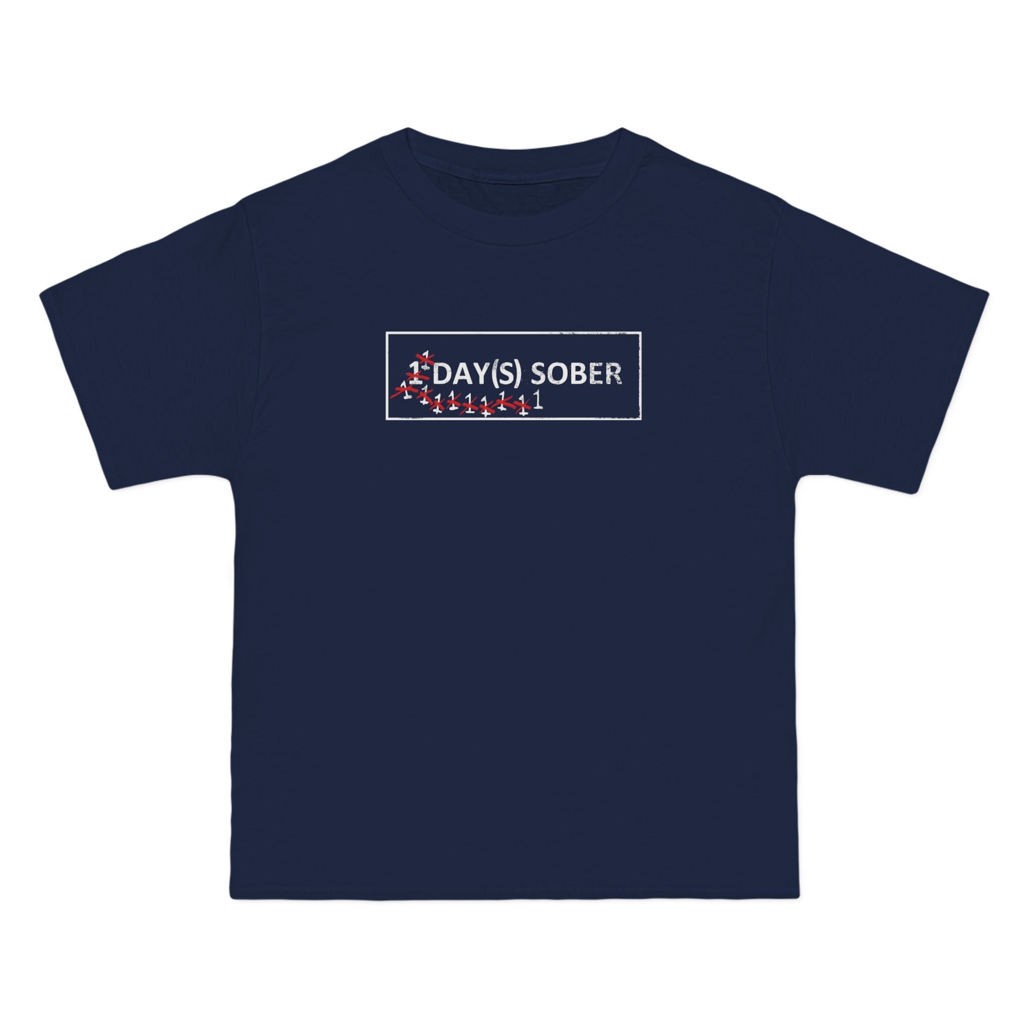 1 Day(S) Sober - Men's Heavyweight T-Shirt