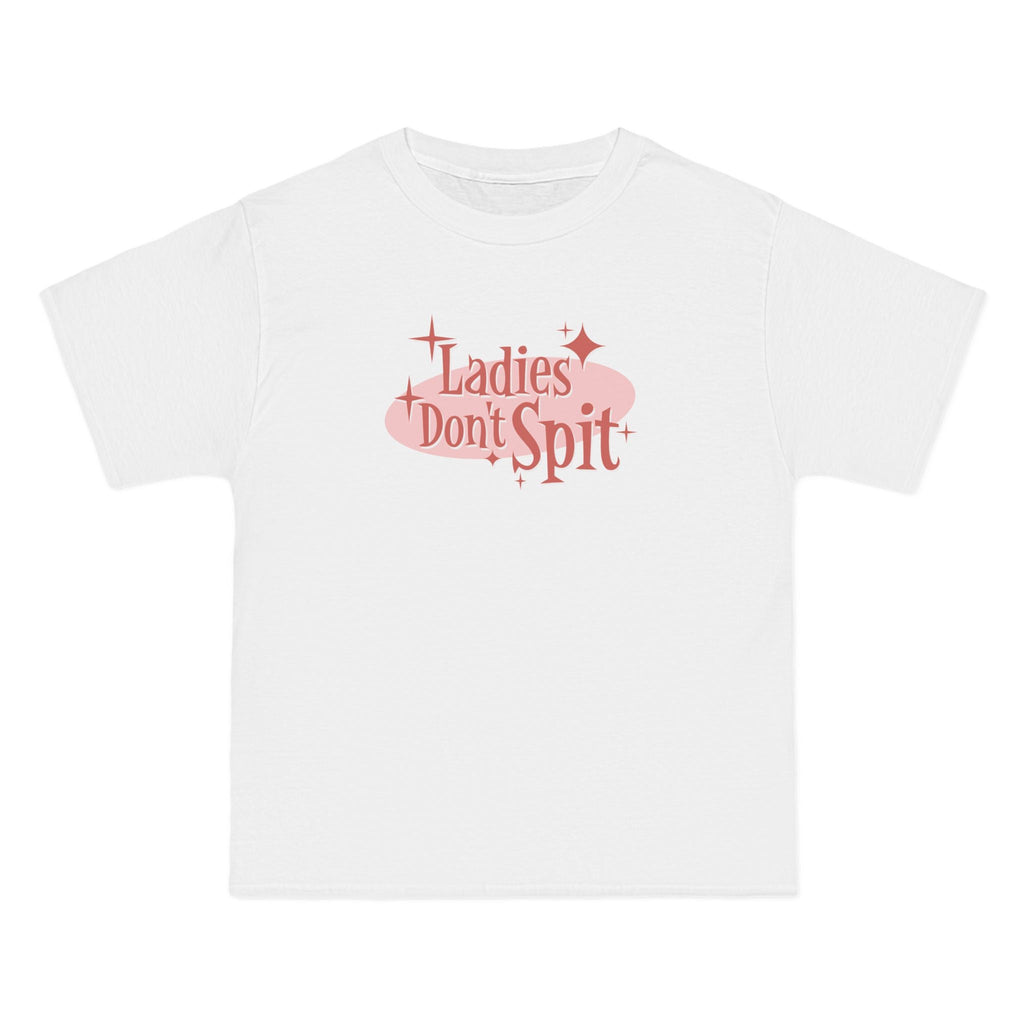 Ladies Don't Spit - Men's Heavyweight T-Shirt