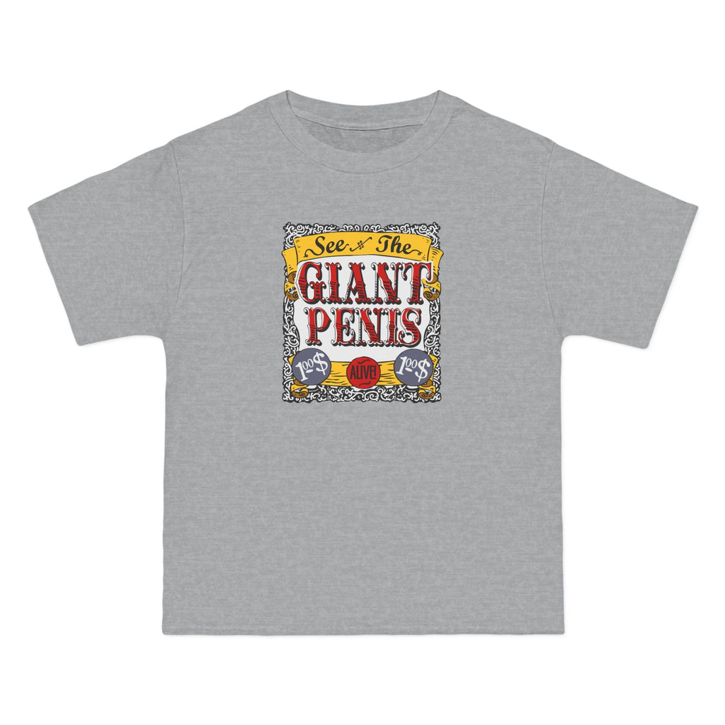 See The Giant Penis - Men's Heavyweight T-Shirt