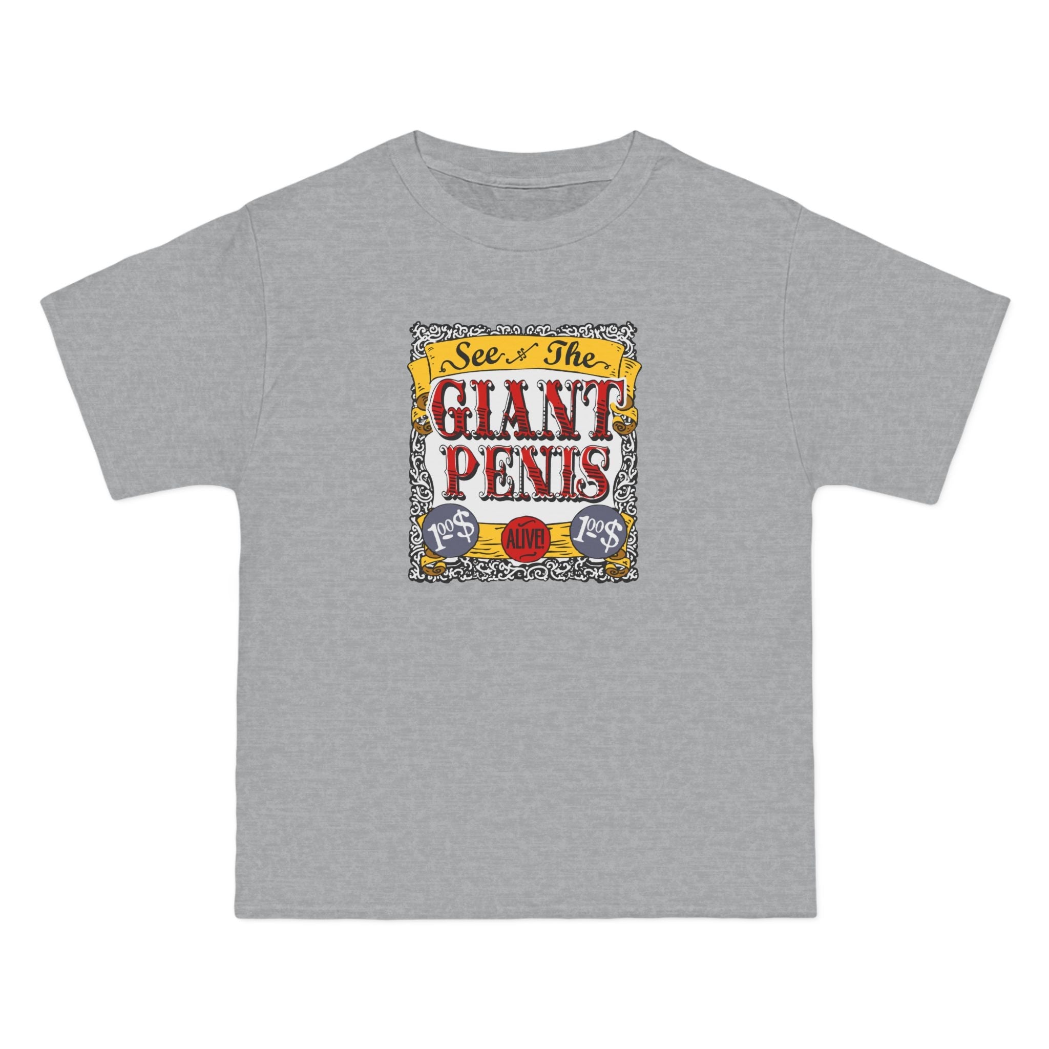 See The Giant Penis - Men's Heavyweight T-Shirt