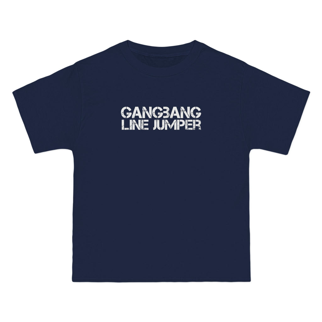Gangbang Line Jumper - Men's Heavyweight T-Shirt