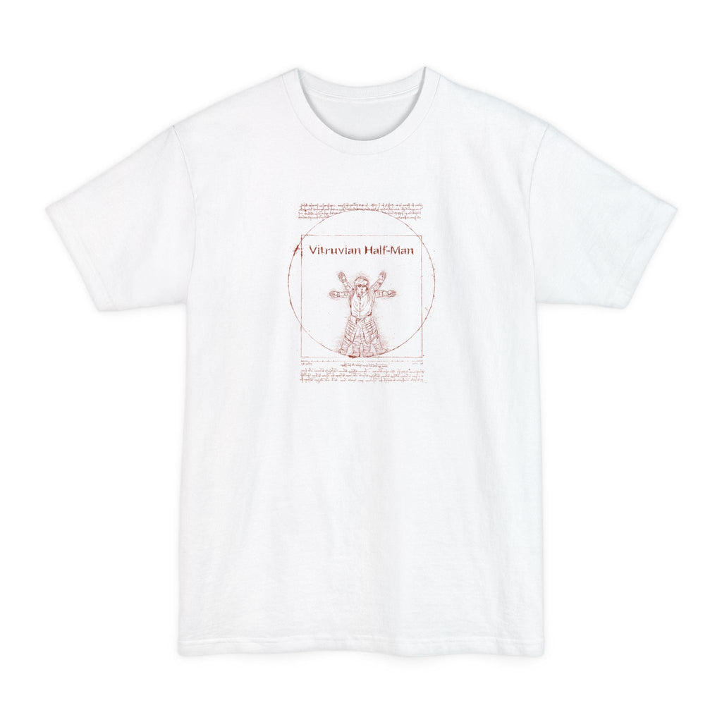 Vitruvian Half-Man - Men's Tall T-Shirt