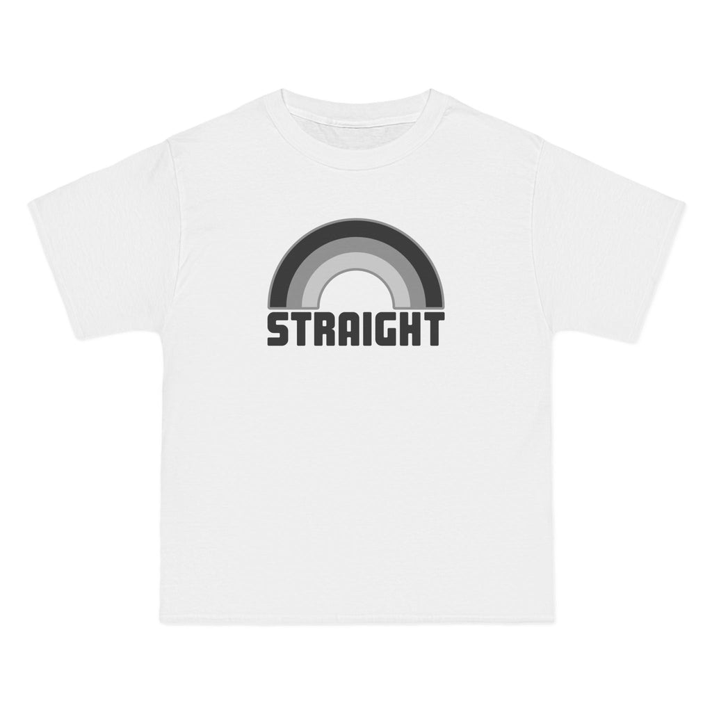Straight - Men's Heavyweight T-Shirt