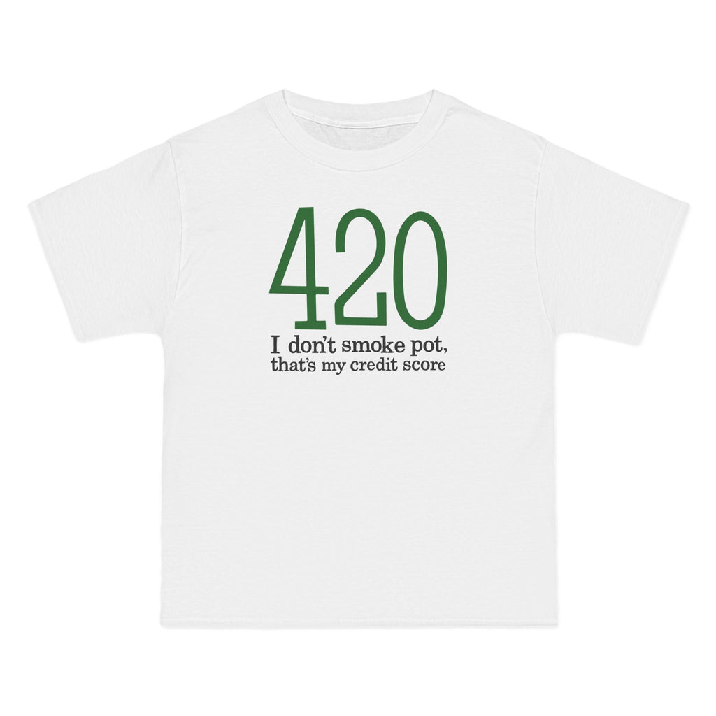 420 - I Don't Smoke Pot - Men's Heavyweight T-Shirt