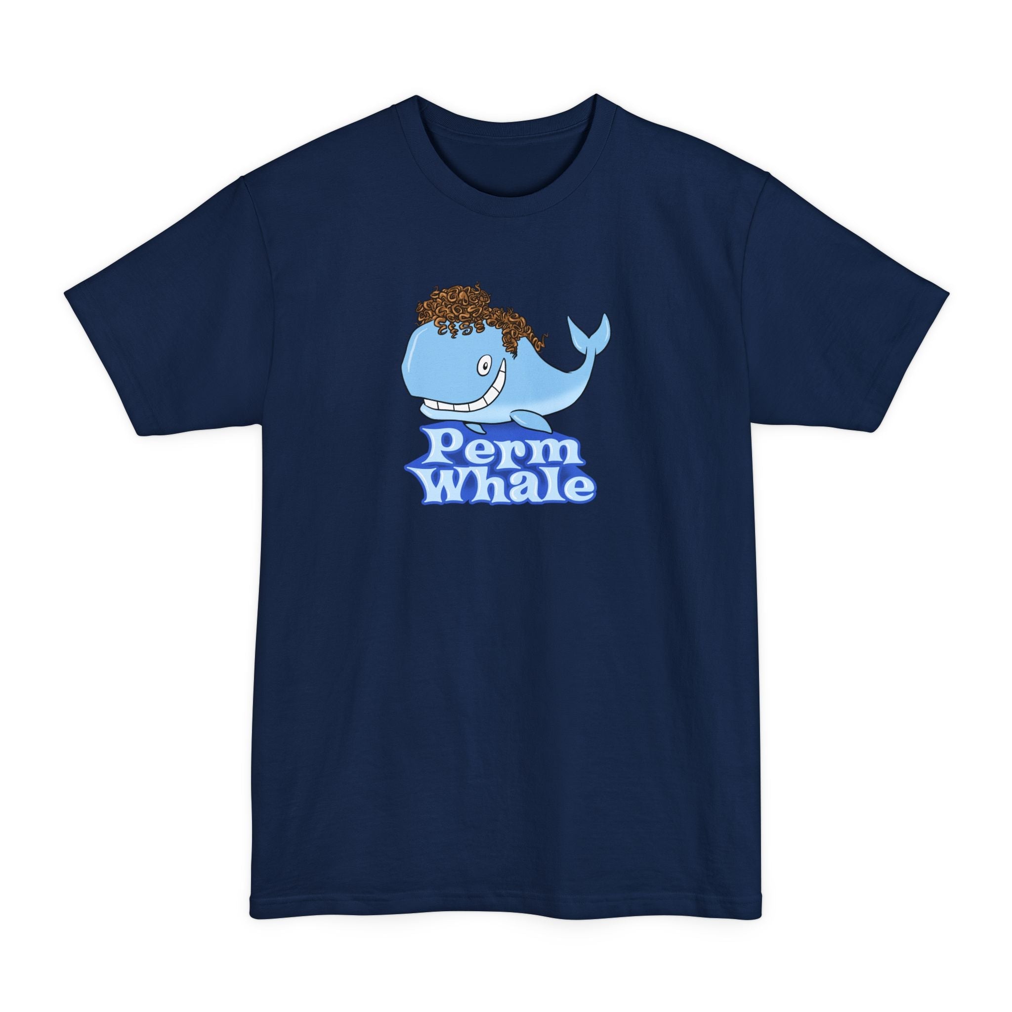 Perm Whale - Men's Tall T-Shirt