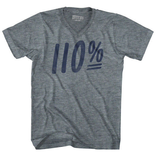 100% Adult Tri-Blend V-neck T-shirt